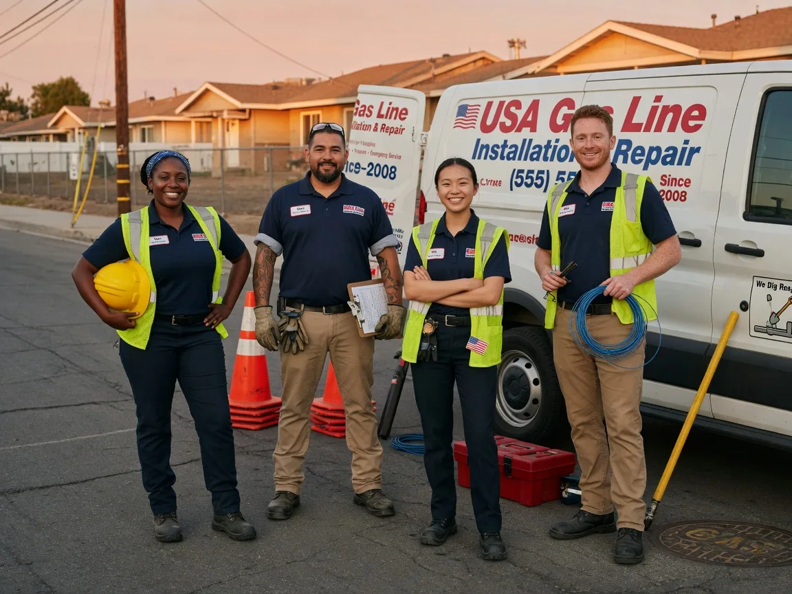Gas Line Installation company in Hatchechubbee, AL